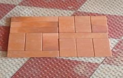 Terracotta Elevation Natural Exterior Wall Cladding Tiles, Thickness: 5-10 mm