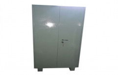 2 Doors Stainless Steel Almirah, With Locker