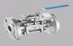 20 Bar Stainless Steel Flange End Ball Valve, Steel Grade: SS304, Valve Size: 15mm