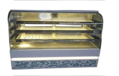 3 Shelves Stainless Steel Bakery Display Counter