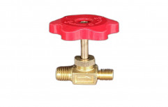Brass Star LPG Needle Control Valve, For Gas Cylinder, Valve Size: 3 Inch