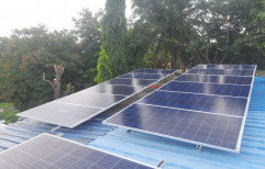 Grid Tie Monocrystalline Tata Solar Power Plants, For Commercial, Capacity: 300 kw