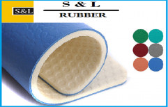 Gym PVC Sports Flooring, Thickness: 4.5mm - 6.5mm