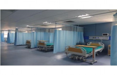 Mss Engineers Cotton,Ss ICU Curtains And Track, For Hospital