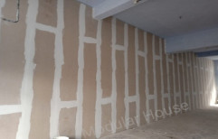 Rectangular Gray Lightweight Wall Panel
