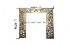 Sheet Metal - Brass temple doors