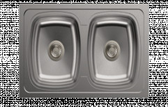 Stainless Steel Carysil Elegance Double Bowl Kitchen Sink