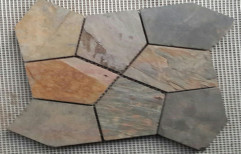 kund multi slate stone crazy pattern mosaic