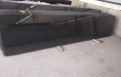 Polished Absolute Black Granite, For Flooring, Thickness: 15-20 mm