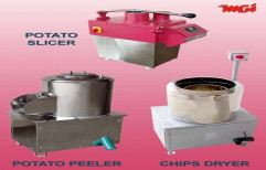 Potato Chips Making Machines, For Commercial, Capacity: 500 kgs. / 8 hours