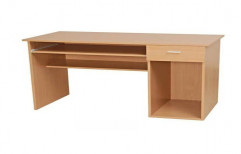 Pre-laminated Particle board Wooden Computer Table, Size: 900x600x750 Mm