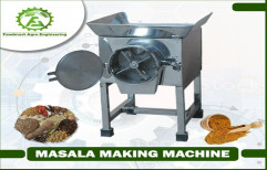 Semi-Automatic SS Masala Making Machine, 0.5 HP, Single Phase