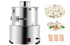 Semi-Automatic Stainless Steel Garlic Peeler Machine, 8 Kg Per Hour