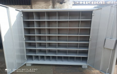 SHAHJI Office Use Mild steel File Almirah, No. Of Doors: 1 Door, Size: Variable