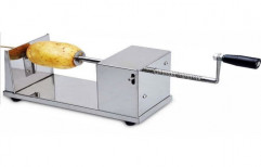 SILVER Potato Twister Machine, For Commercial