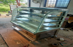 SS & silver Display Counters, For Bakery