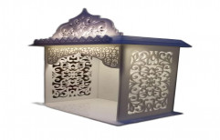 White MDF Wooden Temple, For Religious