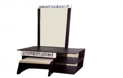 Akash Wooden Aroma Dressing Table With Stool, For Hotel