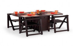 Brown Folding Dining Table