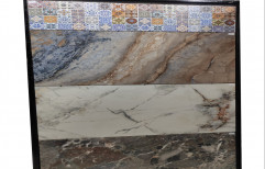 Ceramic Floor Bathroom Tiles, Polished, 2x4 Feet(60x120 cm)