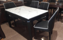 Dimensions: 48 X 48 Marble Top Dining Table