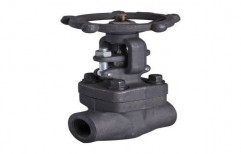 Forged Steel Globe Valve, For Liquid / Steam / Gas, Size: 1/2" To 2"