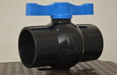 Gokul Plast Solid Agriculture PVC Ball Valve, Valve Size: 1/2" TO 8", Size: 15 m to 200mm