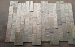 Grey Stone Mosaic Tile, Thickness: 15mm