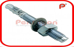 Iron Hexagon Head PENTAGON WEDGE ANCHOR BOLT, For Industrial, Size: M6x50mm To M24x300mm