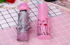 Manual 2 Fold Rose Bottel Umbrella