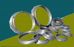 Mild Steel End Rings For Rotary Screen Printing, For Textile Industry