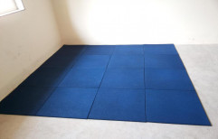 Rubber Indoor Gym Floor Tiles