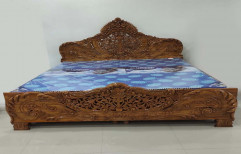 Sheesham Wood Double Bed