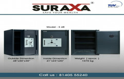 Single Door Grey Steel Security Safe