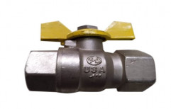 SS Butterfly Handle Ball Valve