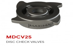 Stainless Steel SS316 DISC CHECK VALVES MAXIMA Make, Model Name/Number: MDCV25, Size: 15mm To 200mm