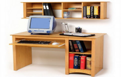 Wooden Rectangular Office Computer Table