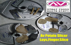 40Hz Stainless Steel Potato Chip Making Machine, Capacity: 150 Kg