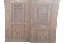 Brown Wooden Kitchen Door, Size/Dimension: 7 X 4 Feet