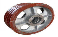 Cast Iron Pulley(Bearing Type), For Agriculture Machinery, Size: 14 Inch