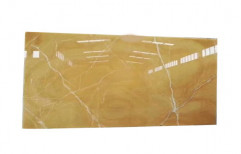 Honey Onyx Marble Slab, Thickness: 18-20 mm