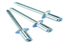 Hot Rolled Zinc Plated Blind Aluminium Rivet, Size: M4x100 mm