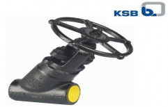 KSB Socket Weld Pressure Seal Y Pattern Globe Valve