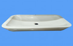 White Ceramic Wash Basin, Table Top