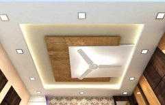 White POP False Ceiling, Thickness: 8 mm