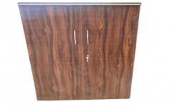 2 Doors 6ft Teak Wood Almirah, With Locker