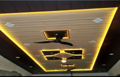 Color Coated Pvc False Ceiling, Thickness: 6.5 mm, 10"x10'