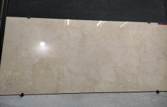 kajaria 8mm Beige fully Polished Floor Tiles, Thickness: 9mm