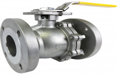 SS Flanged Ball Valve, For Water