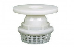 White P.P. (Poly Propylene) PP Foot Valve, Size: 25mm To 315mm
